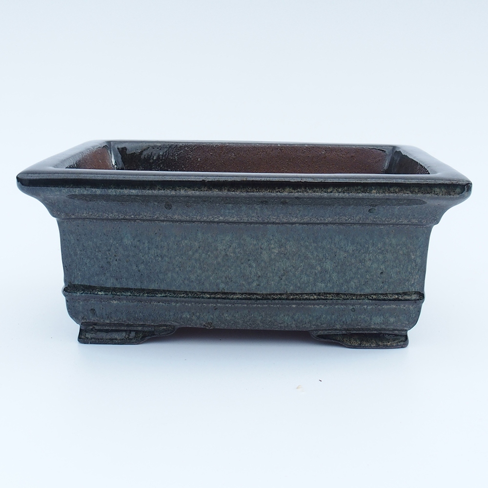 Schale 23,5 x 16,5 x 10 cm grau