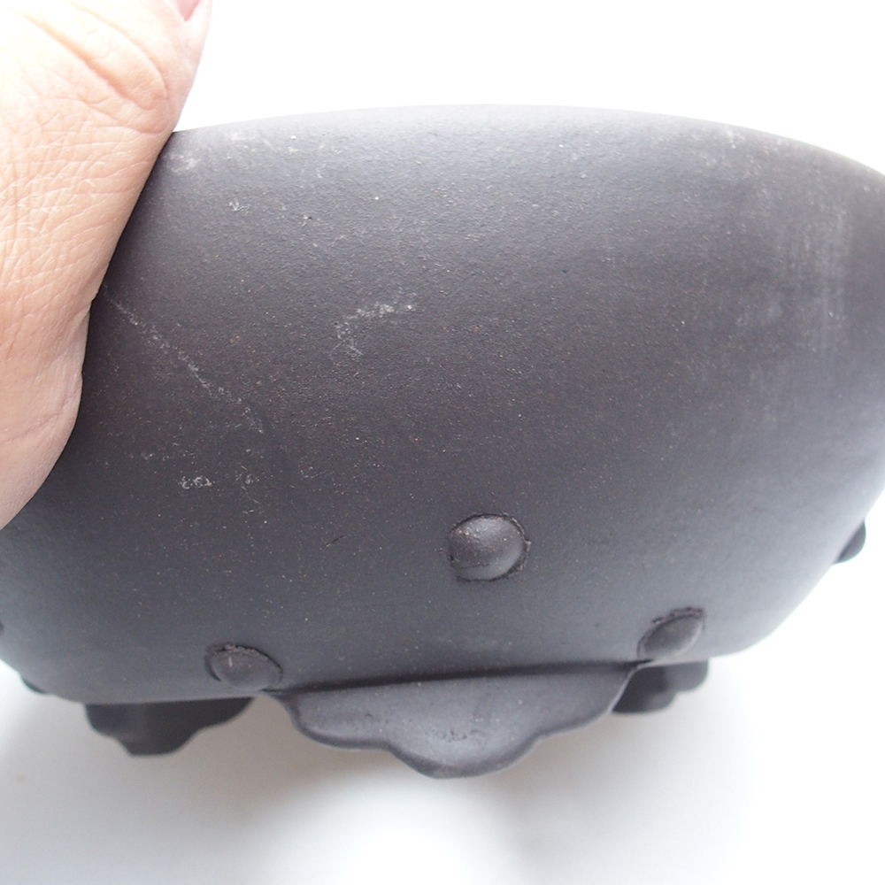 Schale 22 x 22 x 8,5 cm schwarz