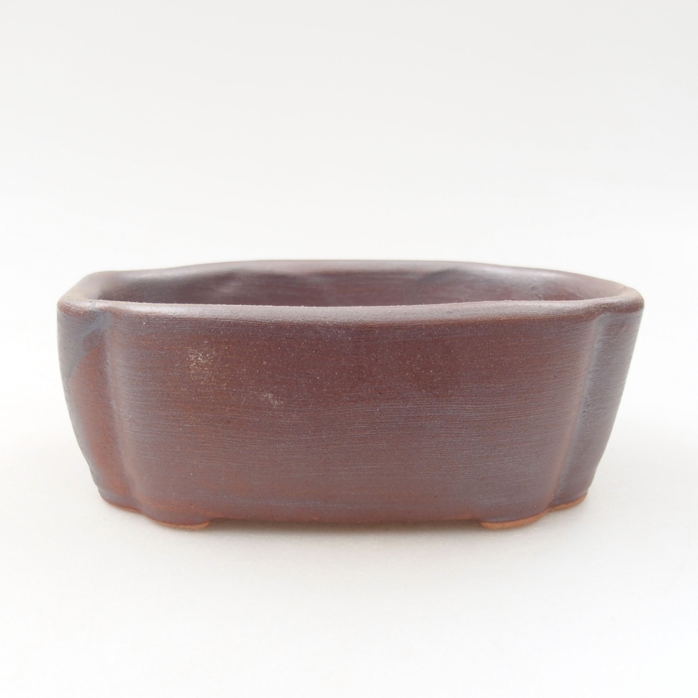 Bonsaischale aus Keramik 15,5 x 12 x 6 cm, Farbe blau