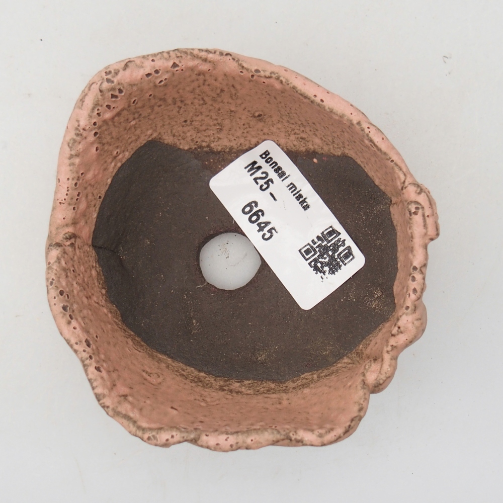 Keramikschale 9 x 8 x 4 cm , Farbe rosa