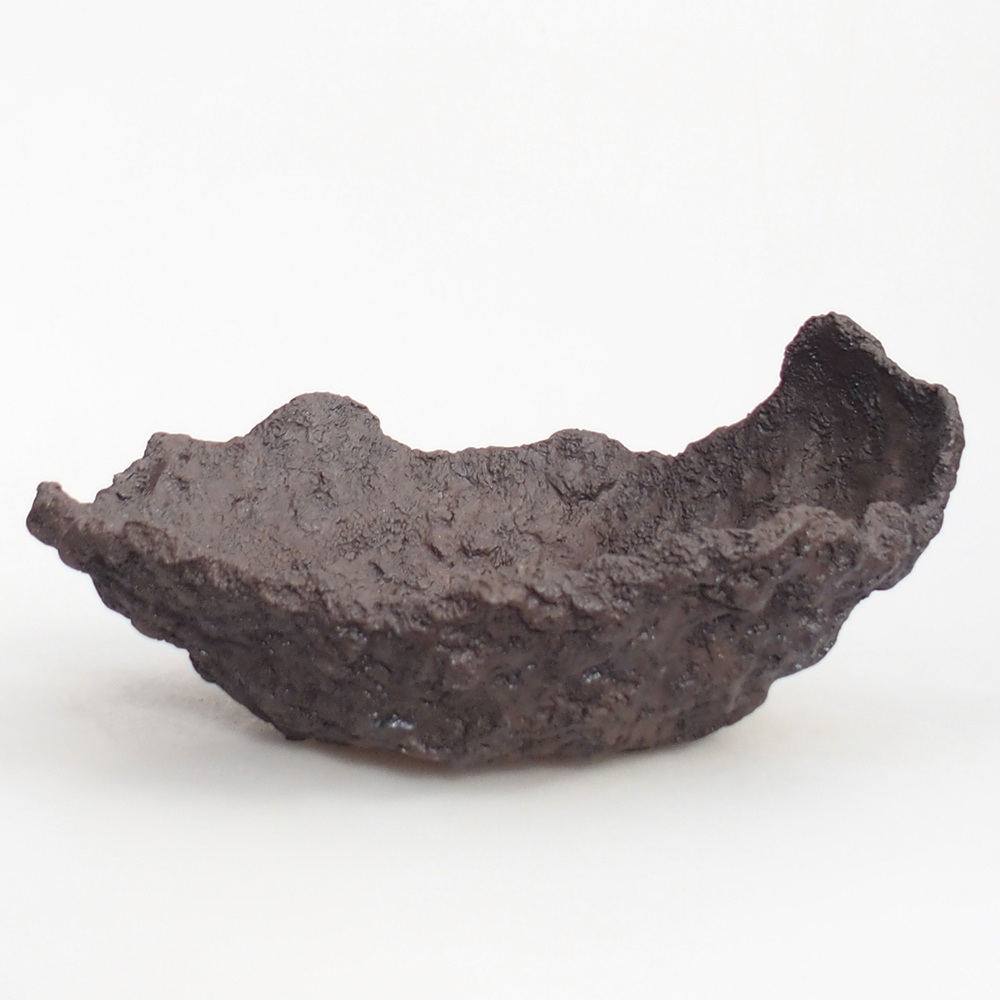 Keramikschale 25 x 19 x 12 cm , Farbe braun