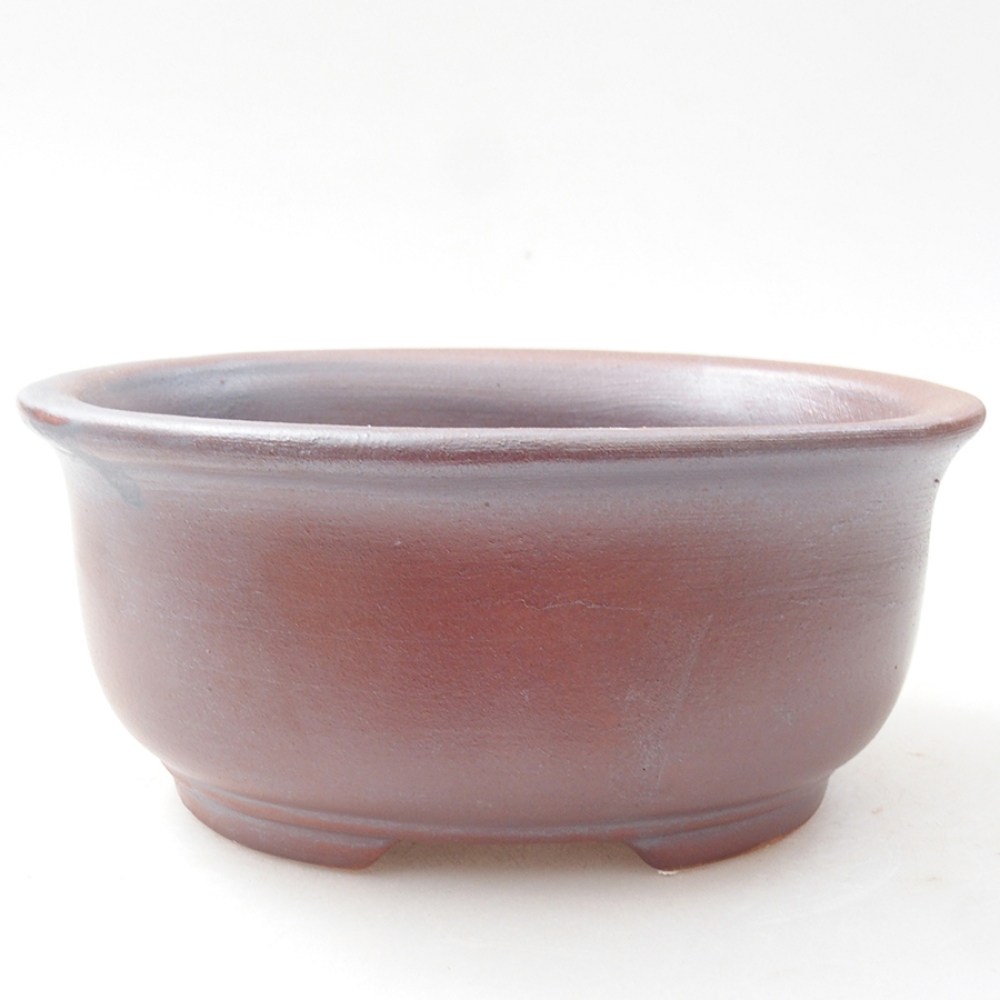 Bonsaischale aus Keramik 12 x 10 x 5,5 cm, braun