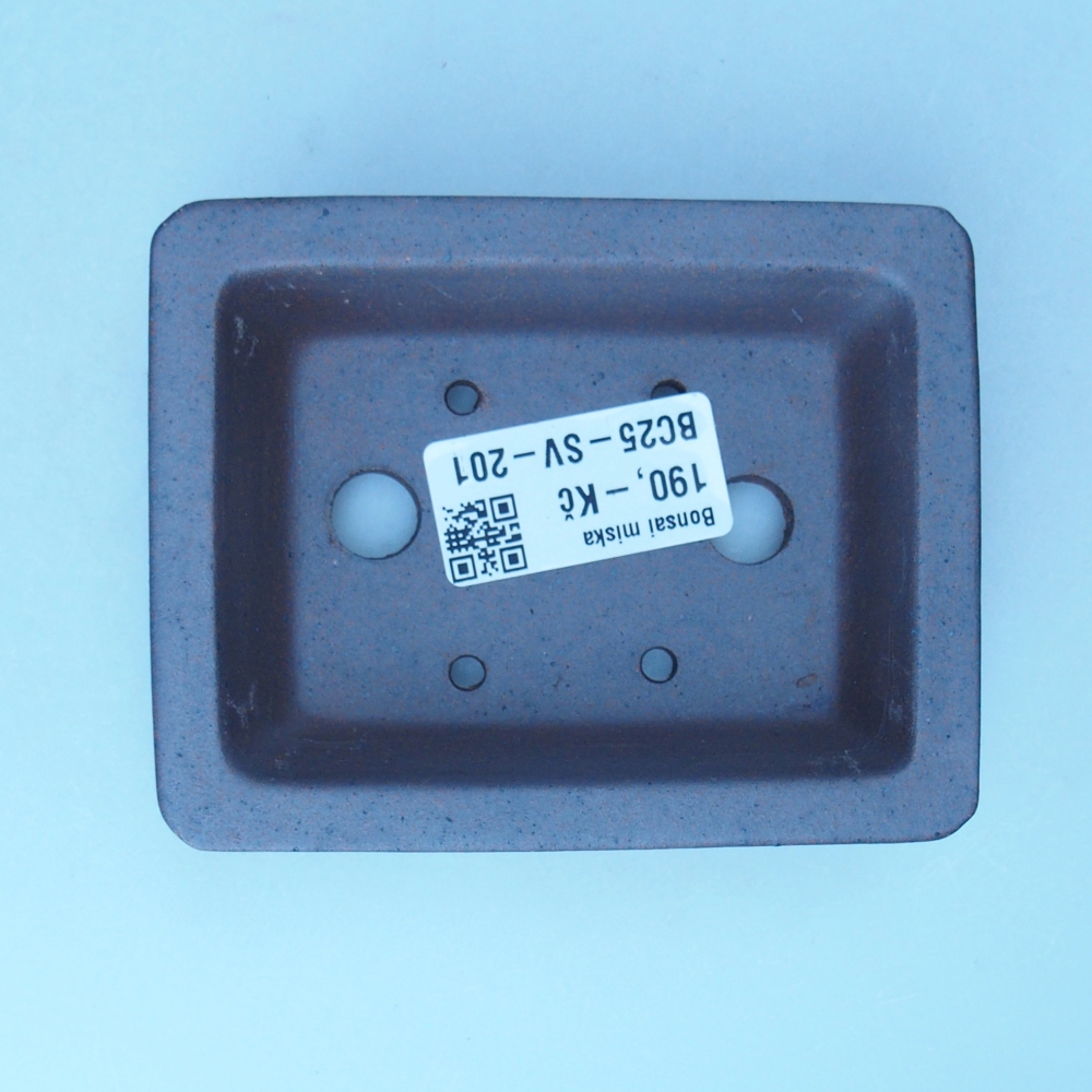 Schale 10,5 x 8 x 3 cm braun