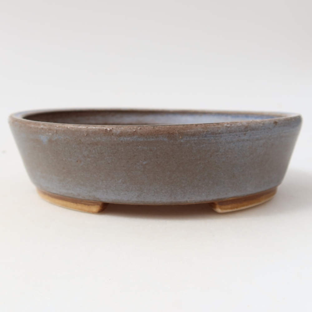 Keramik-Bonsai-Schale 15 x 14 x 4 cm, Farbe: Blau