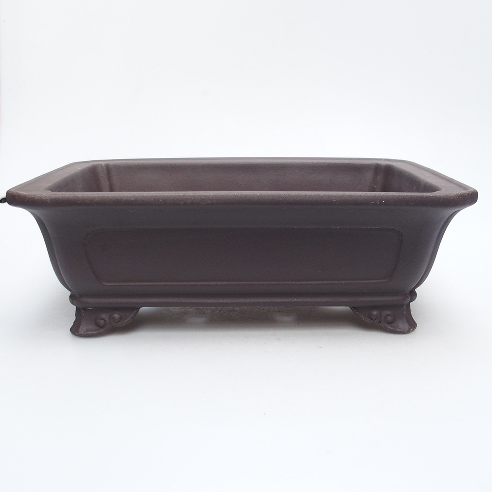 Schale 26 x 19 x 9 cm braun