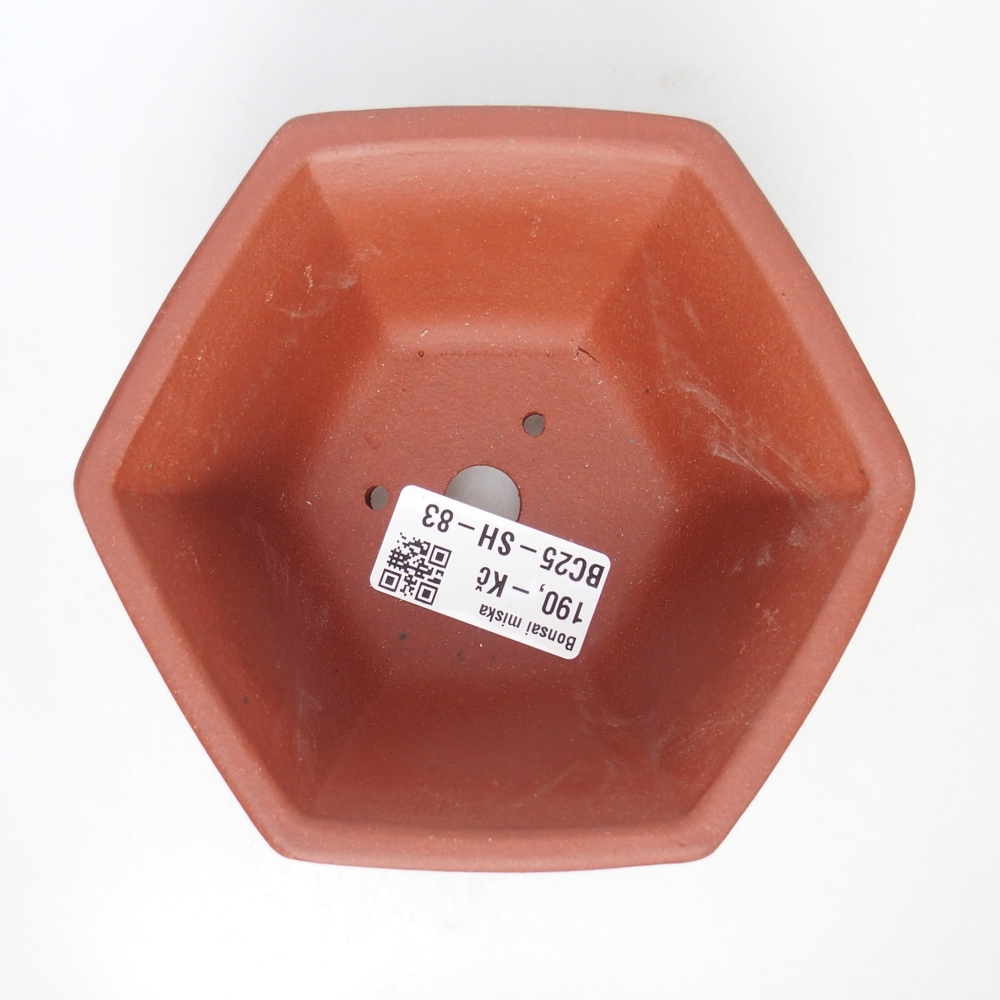 Schale 13 x 11,5 x 6 cm ziegelfarben