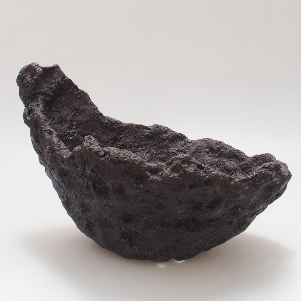 Keramikschale 18 x 14 x 14 cm , Farbe braun