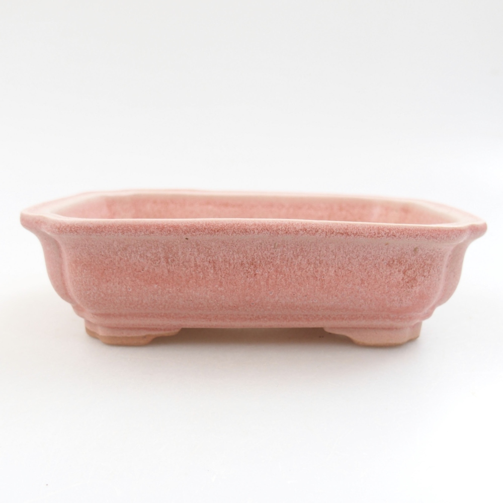 Bonsaischale aus Keramik 15,5 x 12 x 6 cm, Farbe blau