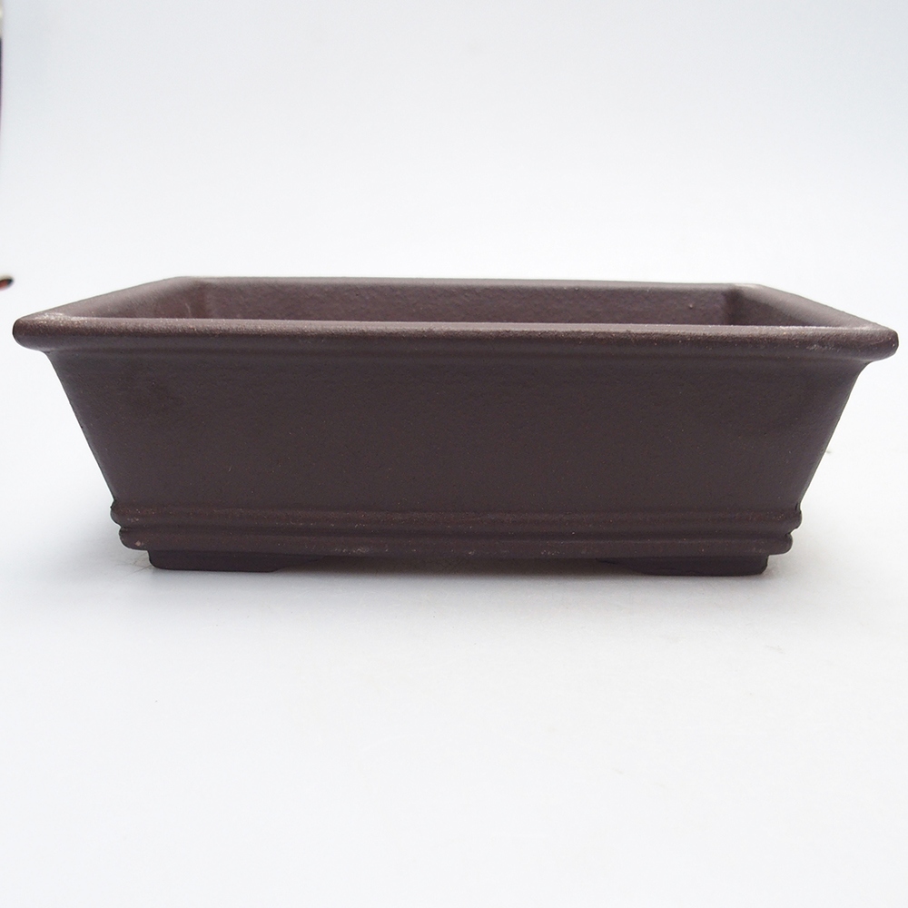 Schale 17 x 12 x 5,5 cm braun