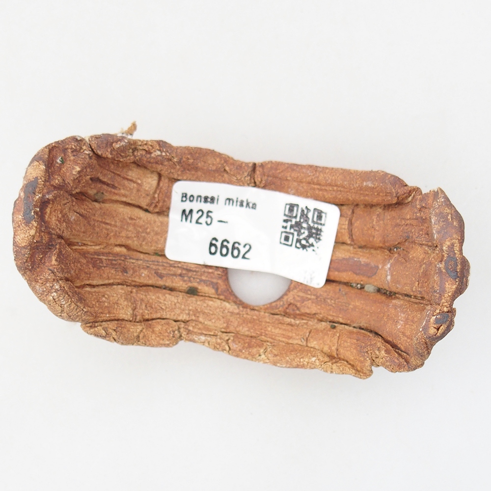 Keramikschale 9 x 4,5 x 4,5 cm , Farbe braun