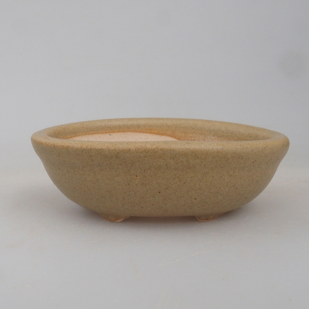 Mini-Bonsaischale 7 x 5 x 2 cm, braun