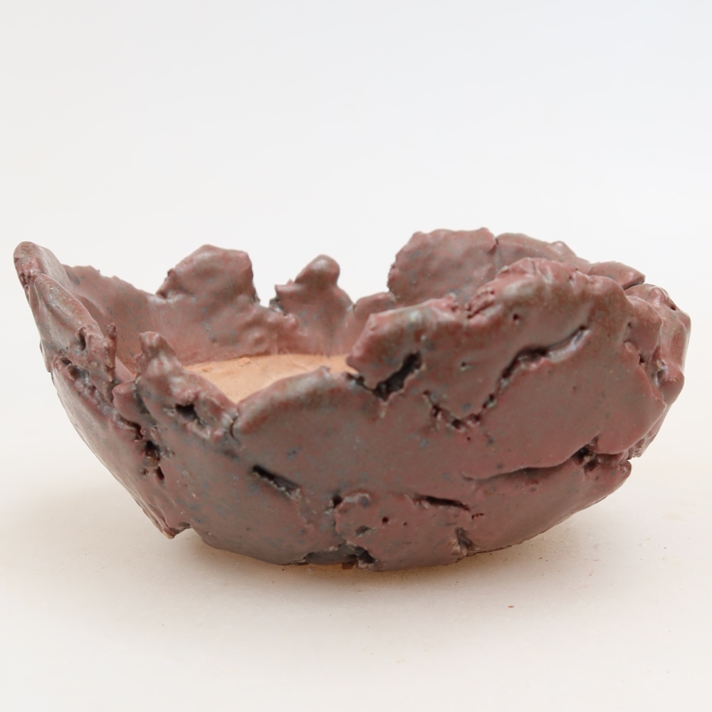 Keramikschale  11 x 10 x 5,5 cm, Farbe: Rosa