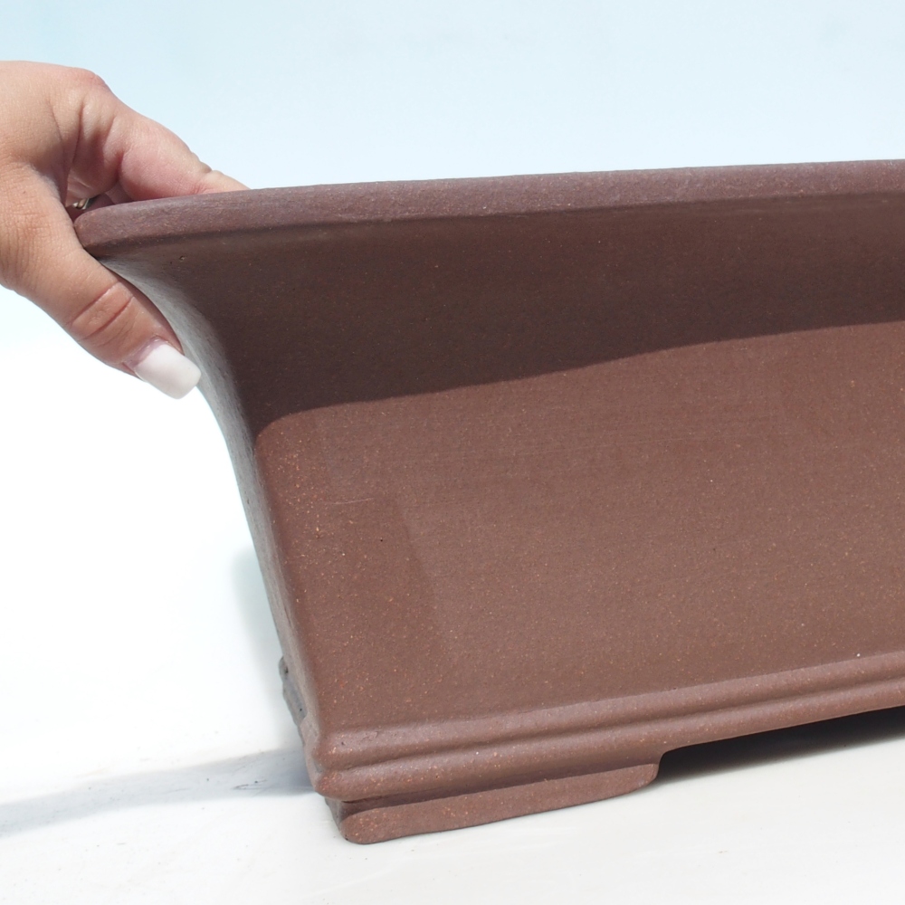 Bonsaischale 51 x 37 x 17,5 cm - braun