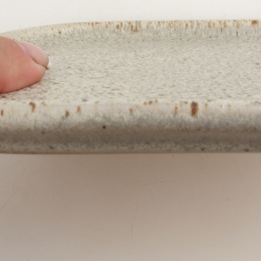 Keramikschale H36 - 17,5 x 15 x 1 cm - beige