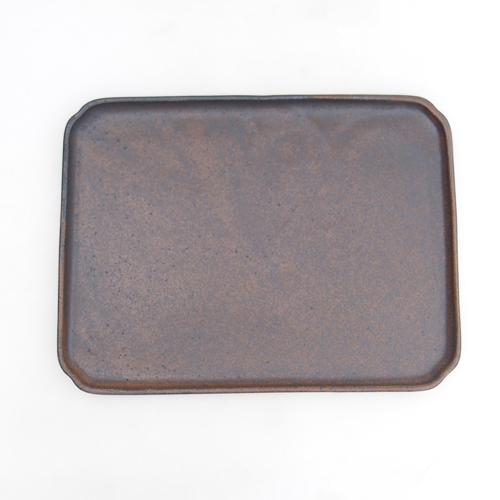 Bonsaischale + Untertasse H07 - 30 x 20,5 x 8 cm.