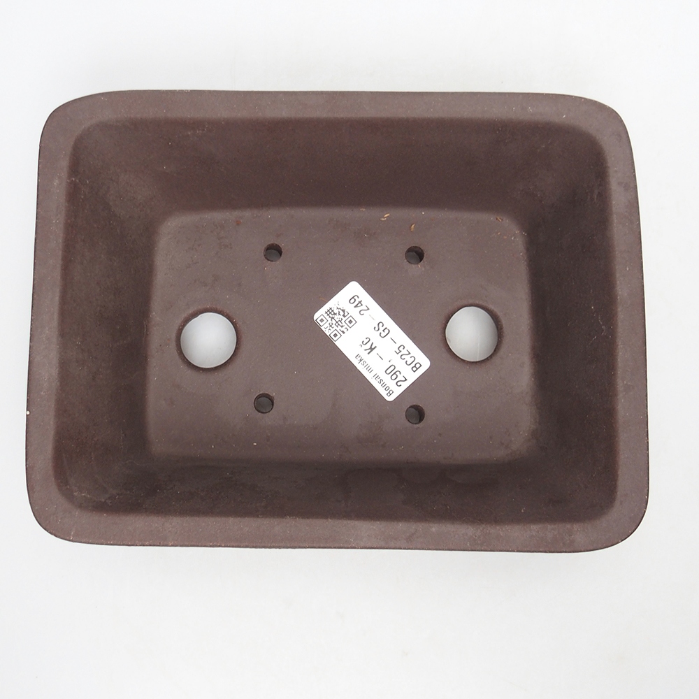 Schale 19 x 14 x 6 cm braun