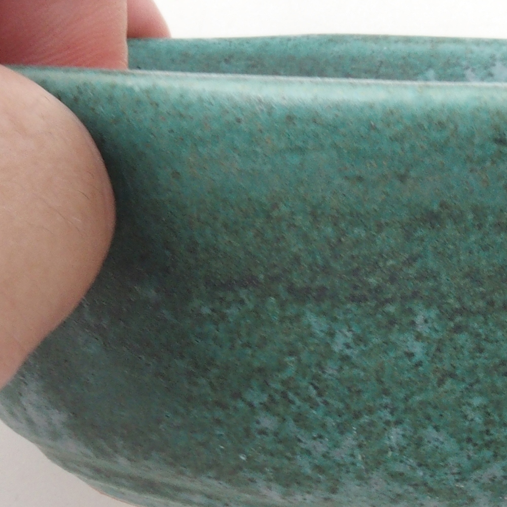 Bonsaischale H05 - 11 x 8 x 4 cm - grün