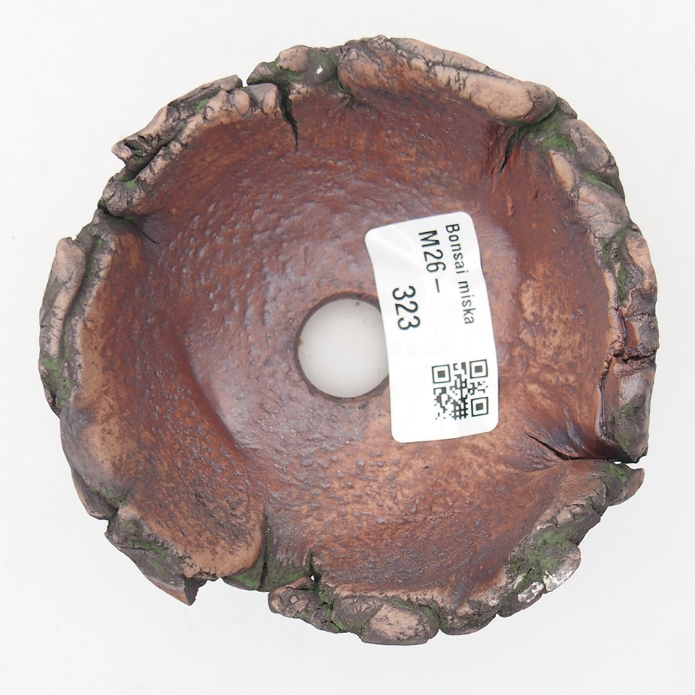 Keramische Schale 9,5 x 9,5 x 6 cm , Farbe grün