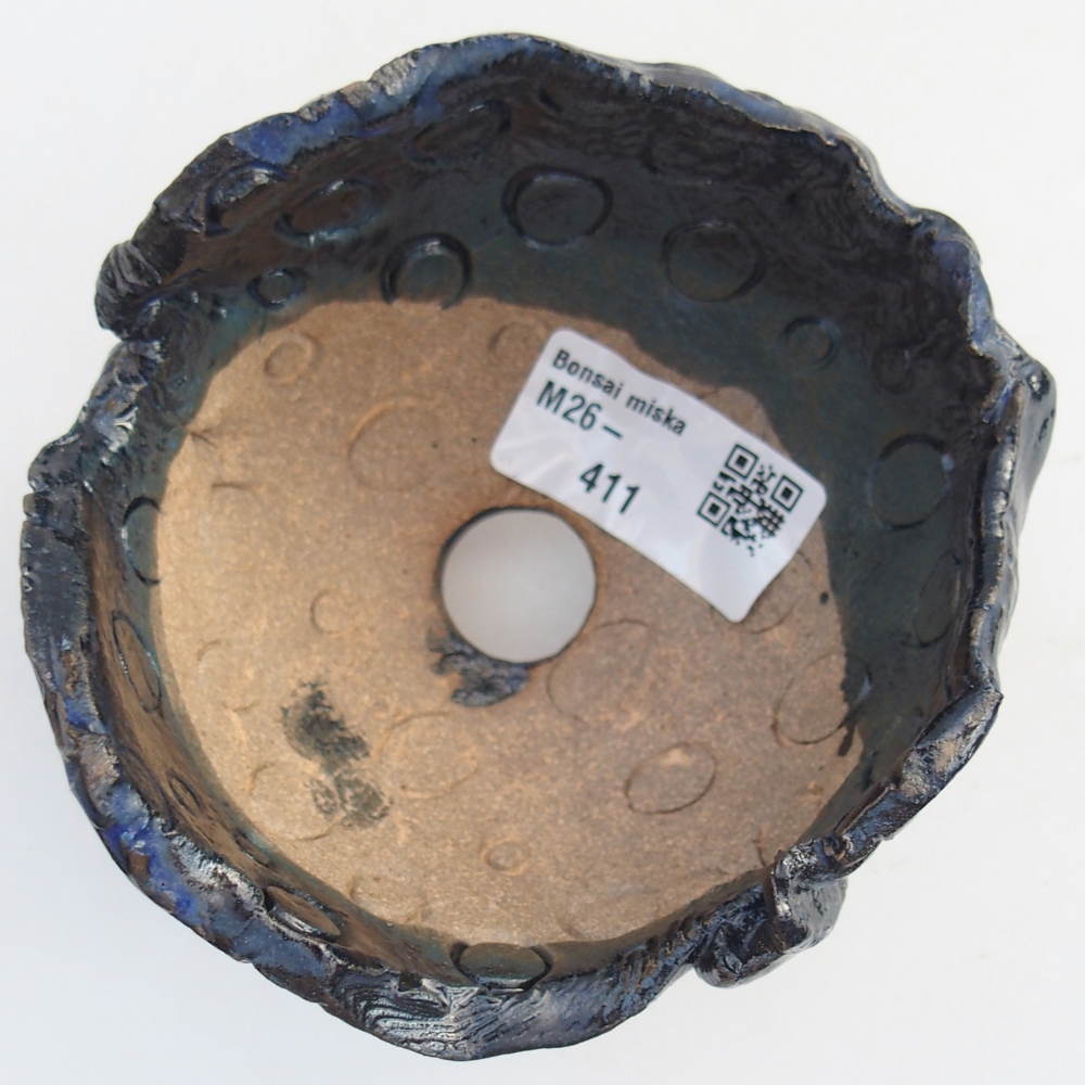 Keramikschale 10 x 9,5 x 8 cm , Farbe blau