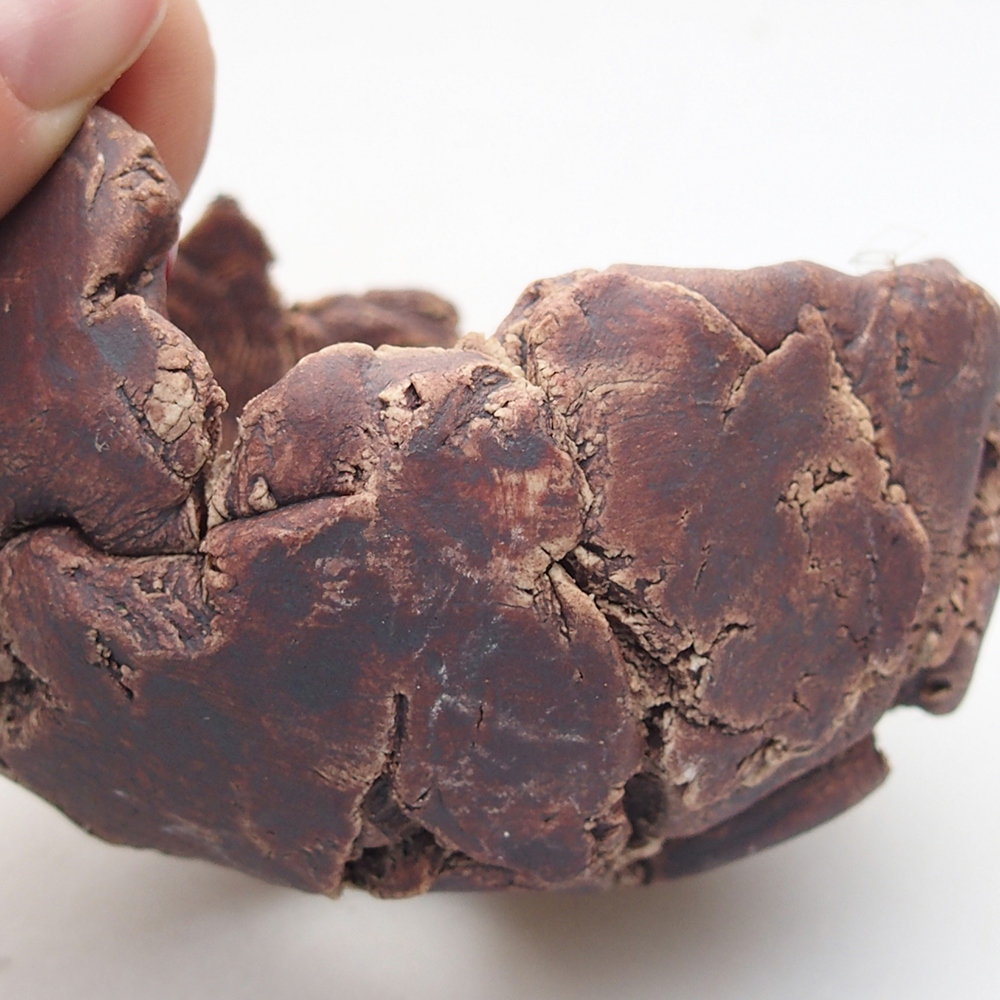 Keramikschale 9 x 8,5 x 6 cm , Farbe braun