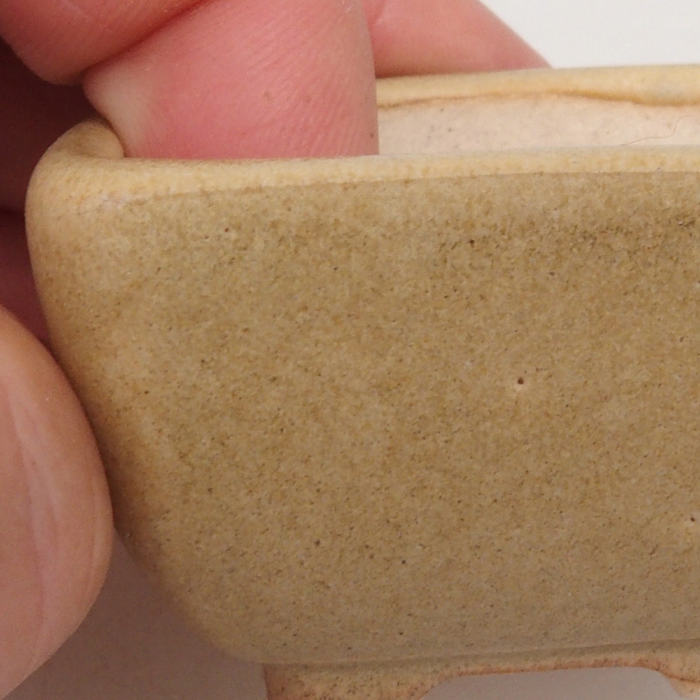 Mini-Bonsaischale 4,5 x 4,5 x 3 cm, braun