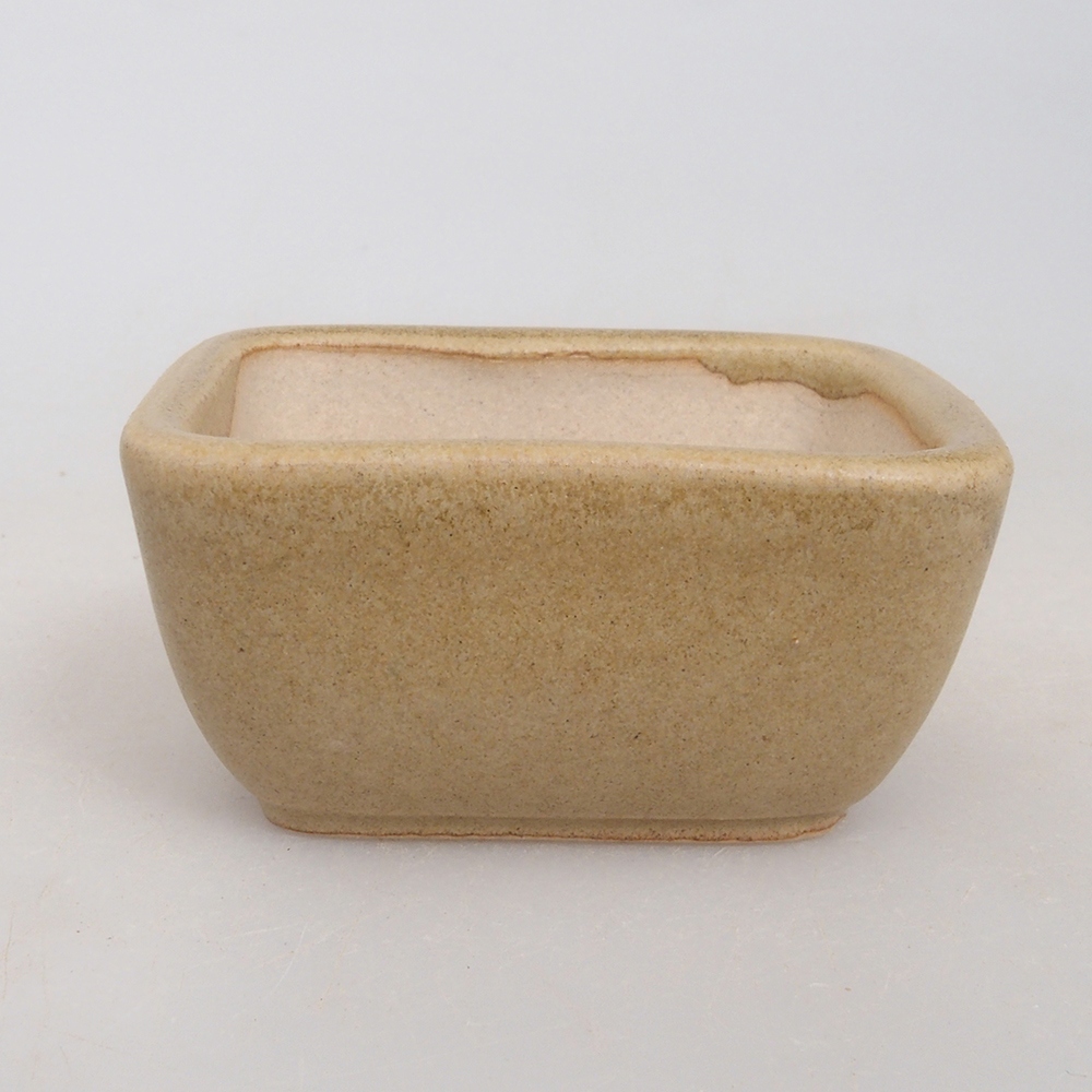 Mini-Bonsaischale 5,5 x 4,5 x 2,5 cm, braun