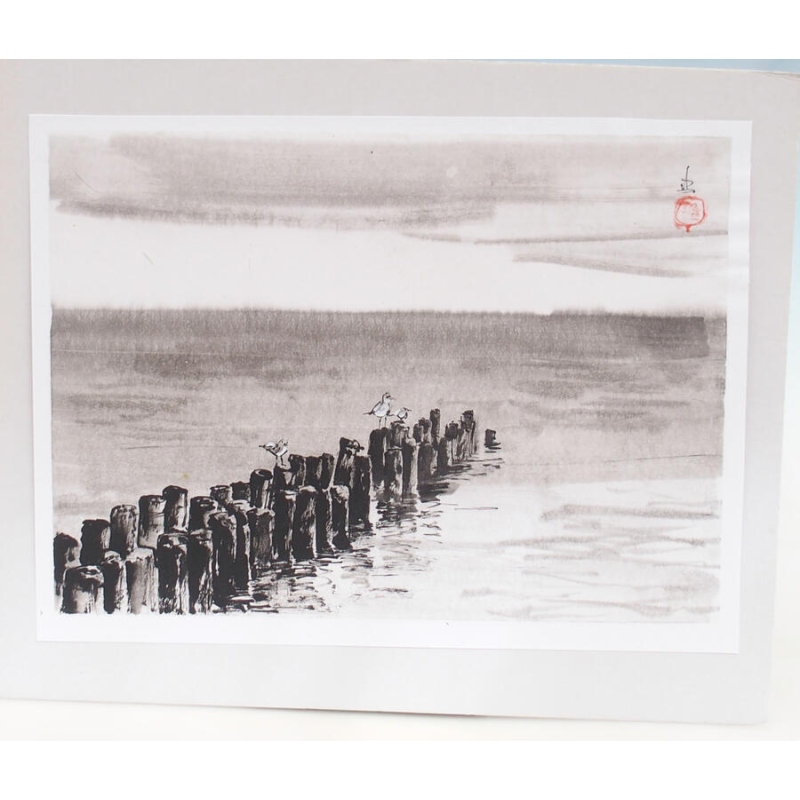 Kalligraphie - Ruhig