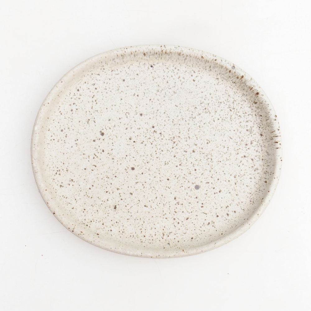 Keramische Untertasse H11 - 11,5 x 9,5 x 1 cm