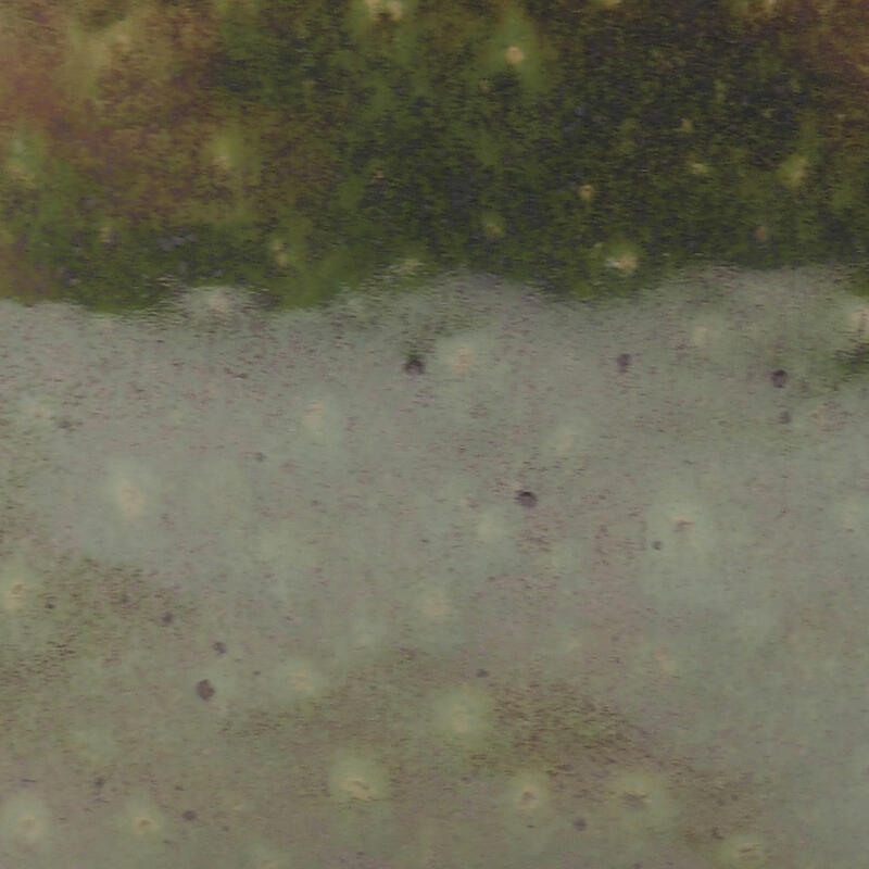 Bonsaischale aus Keramik 11,5 x 11,5 x 9 cm, grün