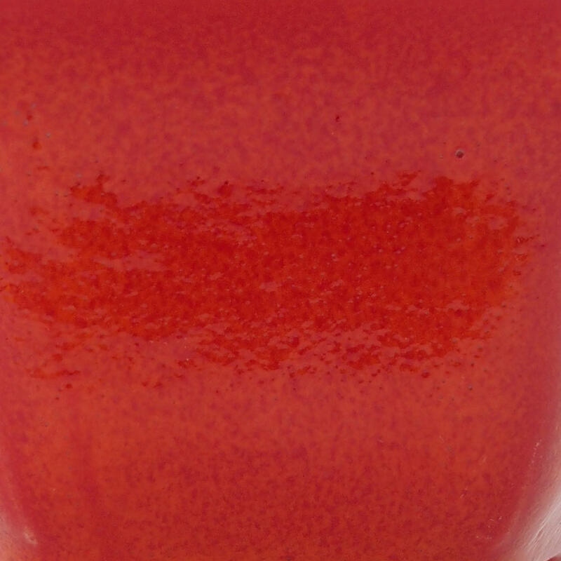Bonsaischale aus Keramik 11 x 10 x 5,5 cm, Farbe rot