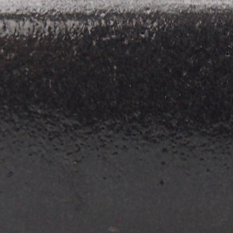 Bonsaischale aus Keramik 12,5 x 9,5 x 3 cm, grau