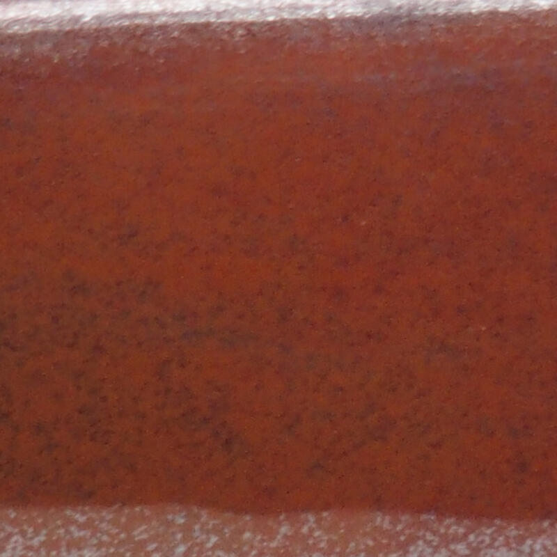 Bonsaischale aus Keramik 12 x 10 x 4 cm, braun