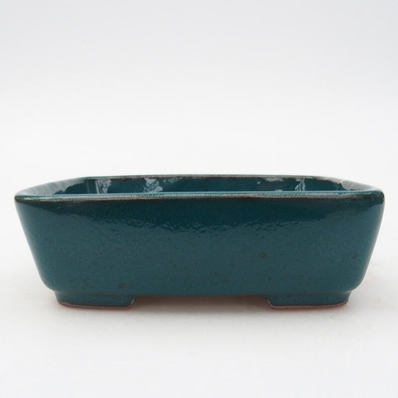 Bonsaischale aus Keramik 12 x 10 x 4 cm, grün
