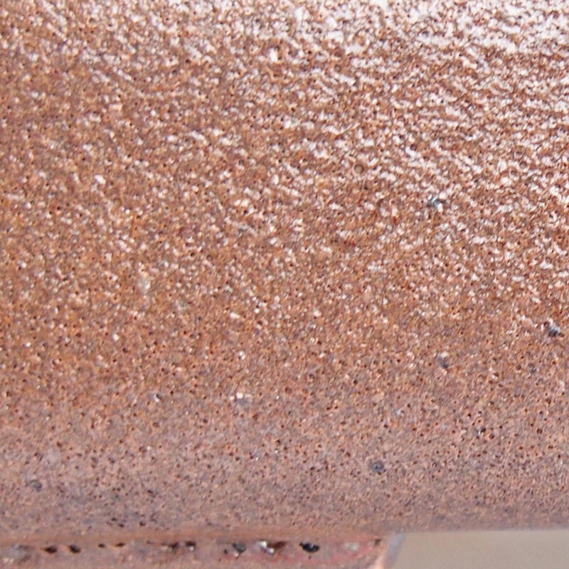 Bonsaischale aus Keramik 12 x 9 x 3,5 cm, braun