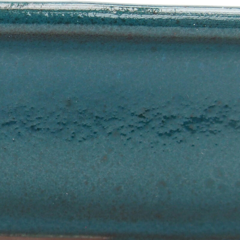 Bonsaischale aus Keramik 14,5 x 10,5 x 4 cm, grün