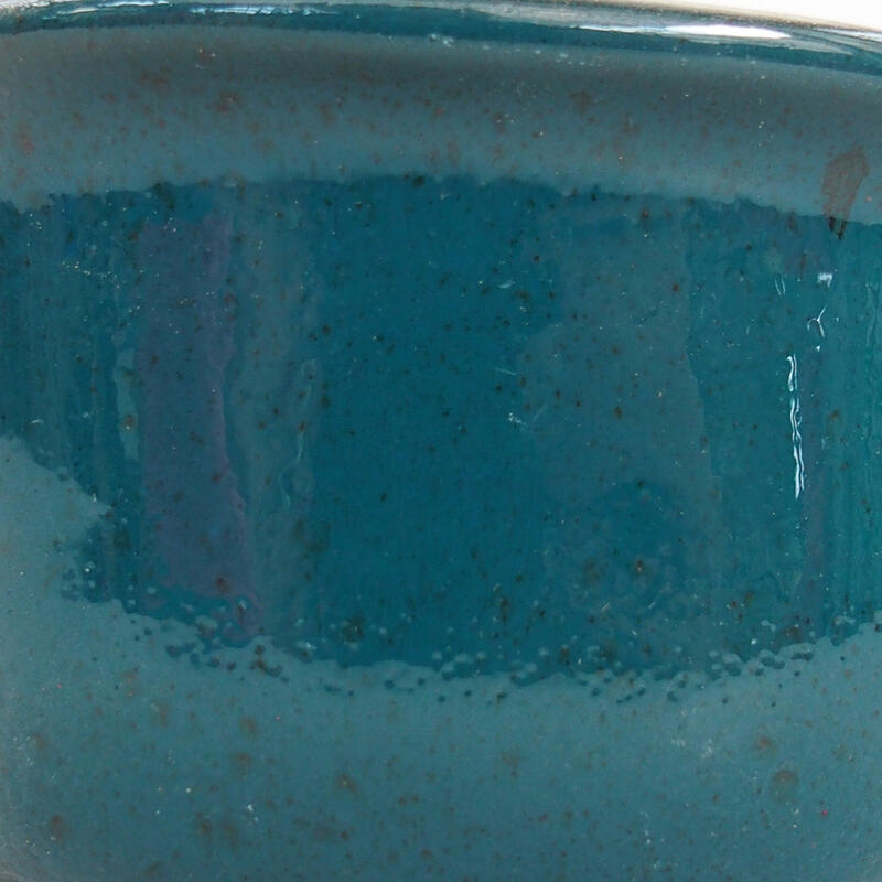 Bonsaischale aus Keramik 14 x 11,5 x 6 cm, grün