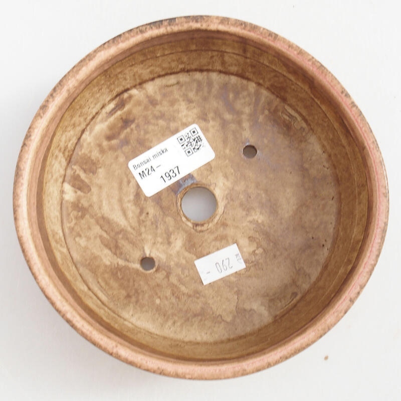 Bonsaischale aus Keramik 15,5 x 15,5 x 5 cm, rosa