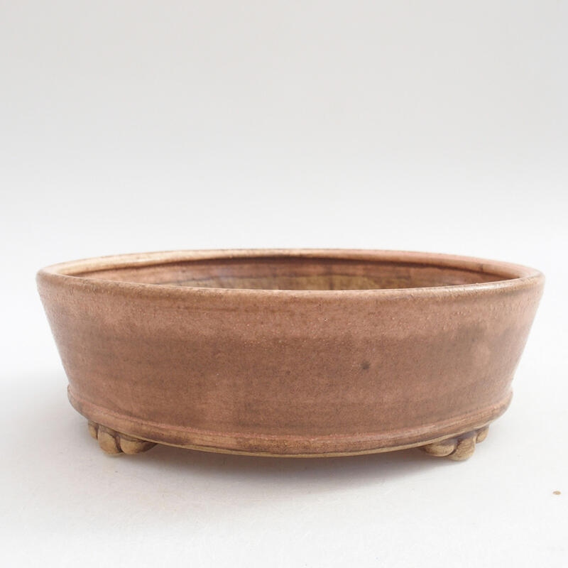 Bonsaischale aus Keramik 15,5 x 15,5 x 5 cm, rosa