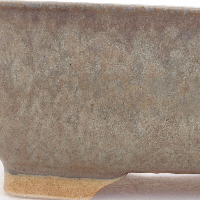 Bonsaischale aus Keramik 15 x 13 x 5 cm, Farbe blau