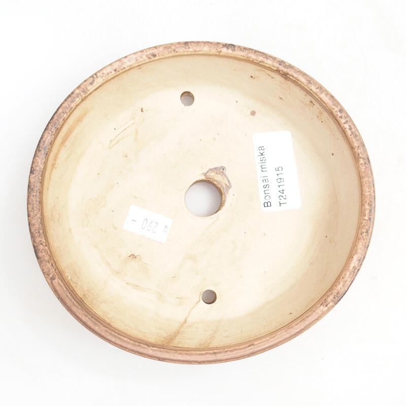 Bonsaischale aus Keramik 15 x 14 x 4 cm, rosa