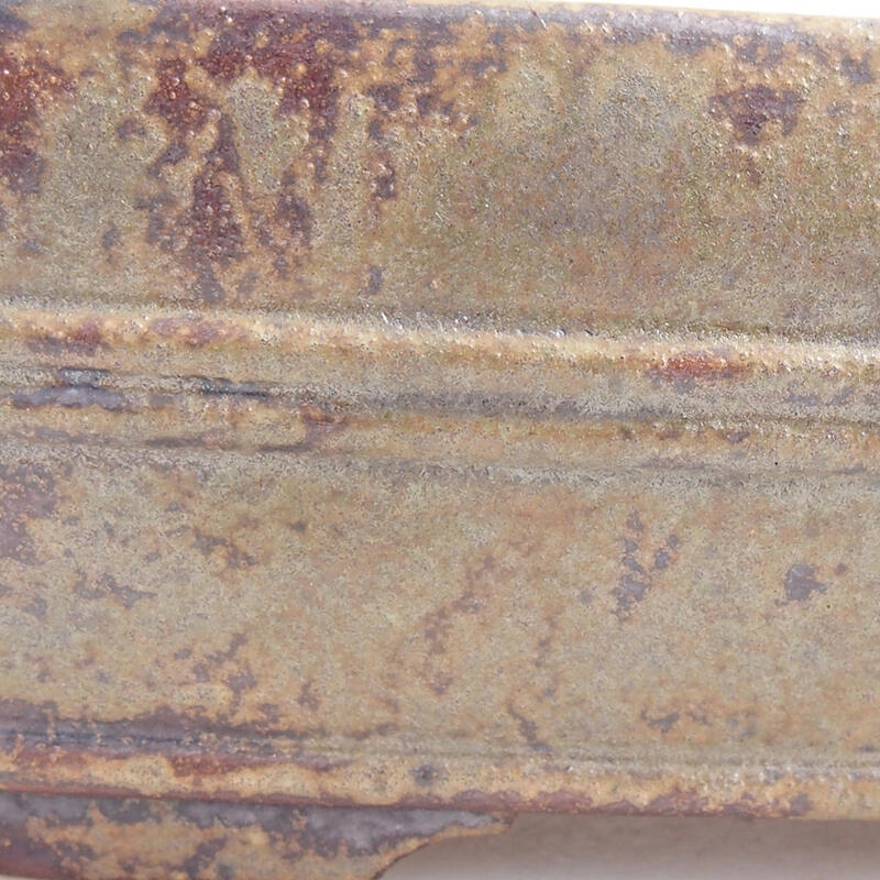 Bonsaischale aus Keramik 16,5 x 12 x 5,5 cm, braun