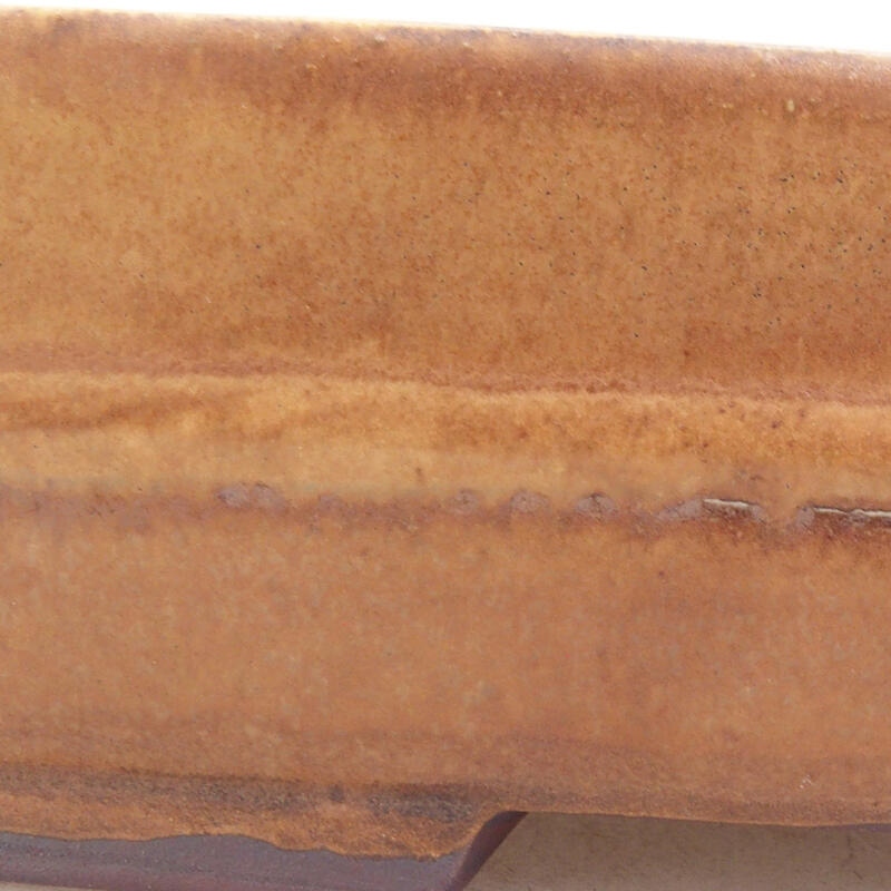 Bonsaischale aus Keramik 17,5 x 14,5 x 5 cm, rosa