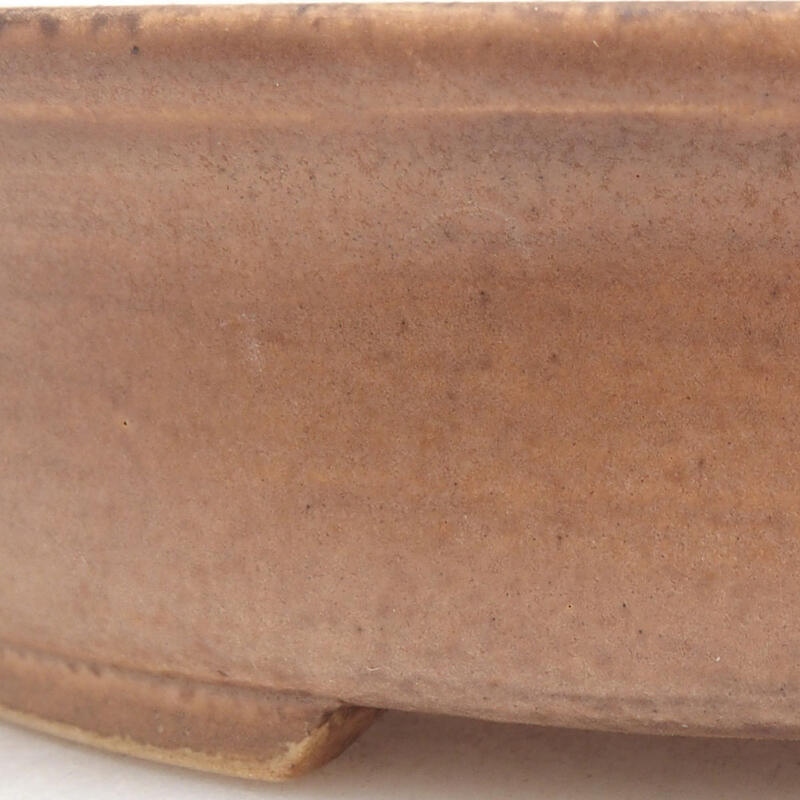 Bonsaischale aus Keramik 17,5 x 16 x 4,5 cm, rosa