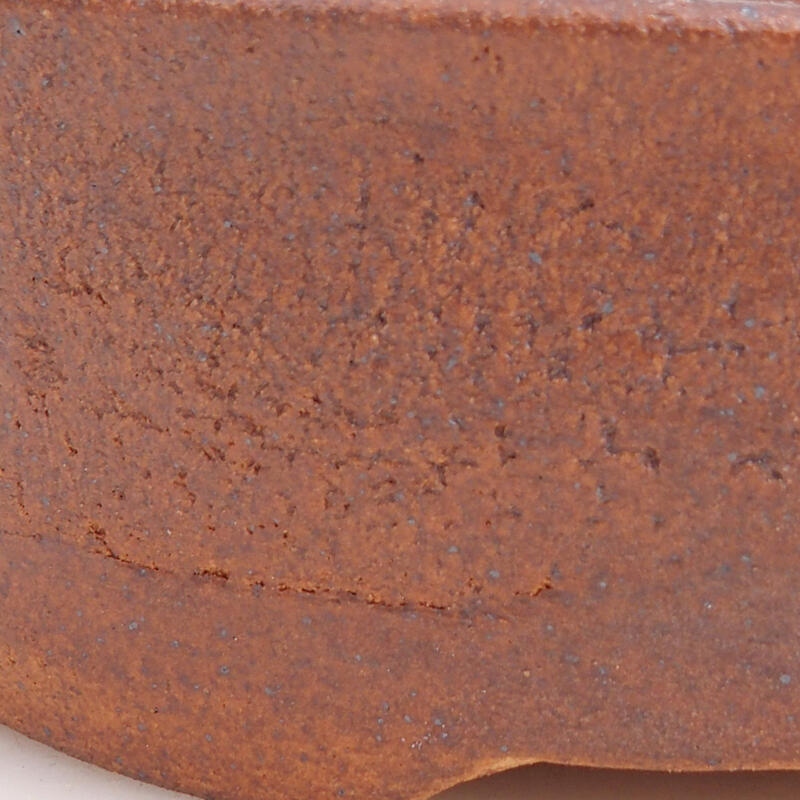 Bonsaischale aus Keramik 17 x 13,5 x 5 cm, braun