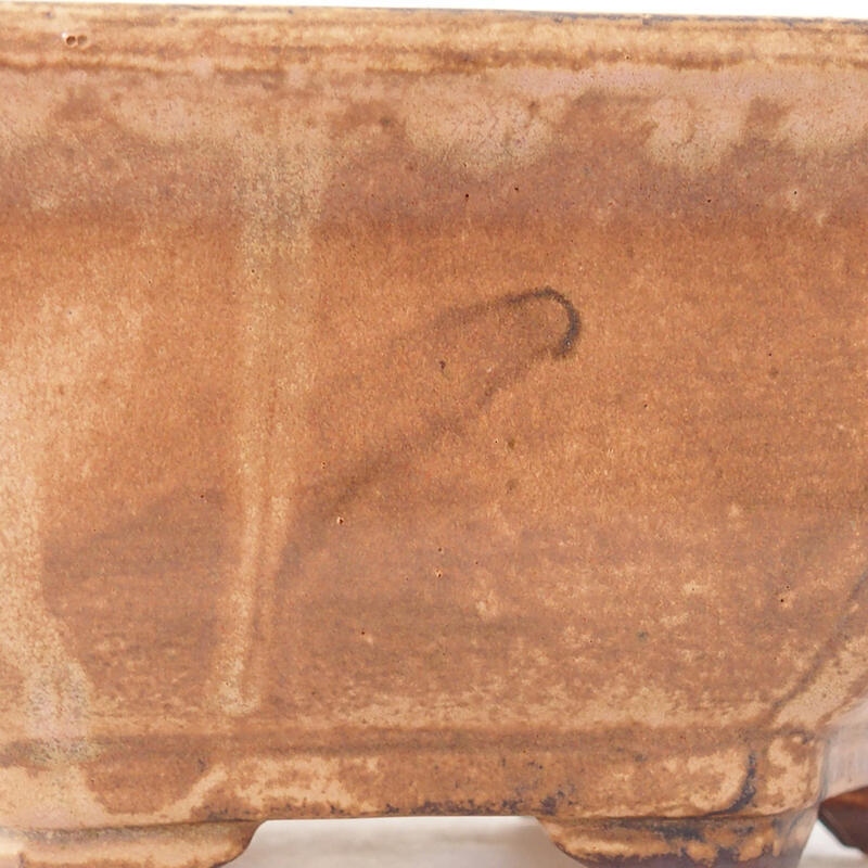 Bonsaischale aus Keramik 17 x 15 x 6 cm, rosa