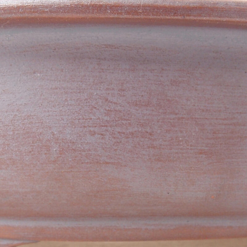 Bonsaischale aus Keramik 18 x 15 x 6 cm, metallfarben