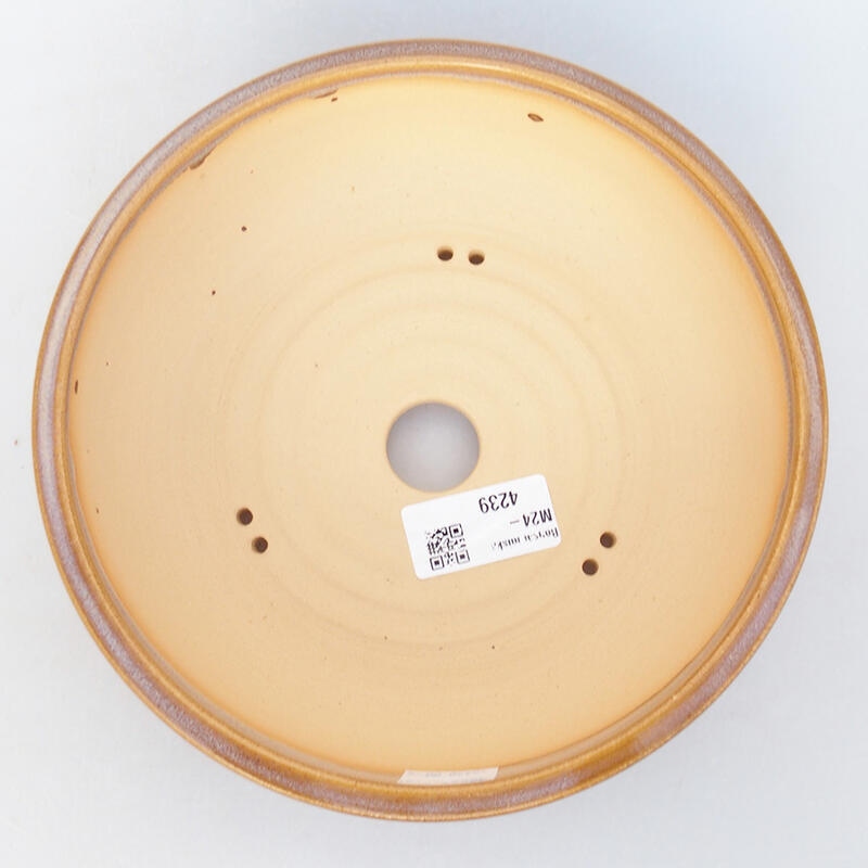 Bonsaischale aus Keramik 19 x 19 x 5,5 cm, rosa