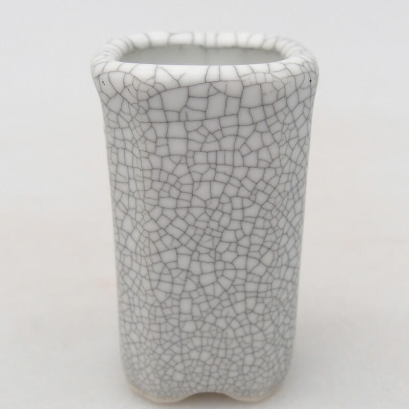 Bonsaischale aus Keramik 2,5 x 2,5 x 4,5 cm, Raku-Farbe