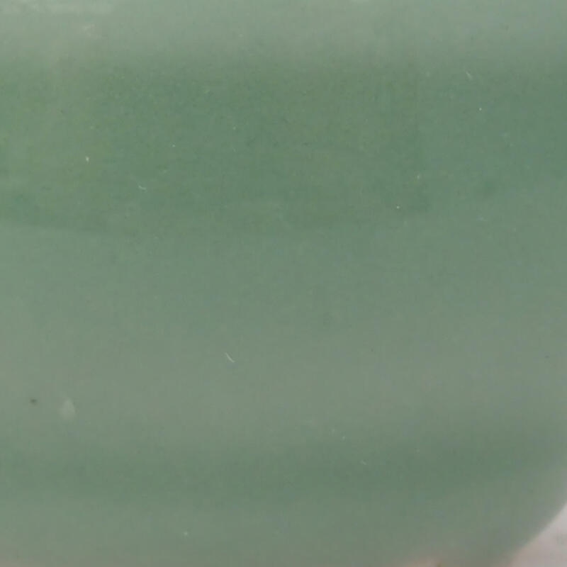Bonsaischale aus Keramik 3,5 x 3,5 x 2,5 cm, grün