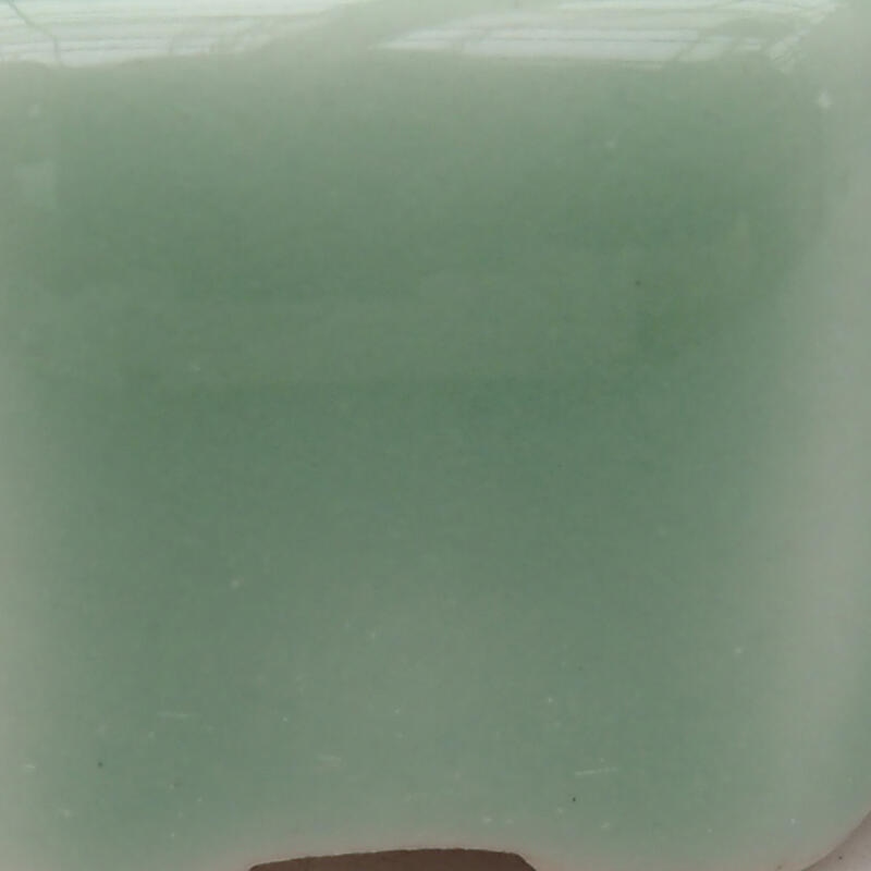 Bonsaischale aus Keramik 4 x 4 x 2 cm, grün